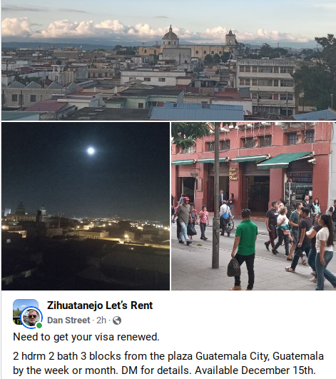 Discounts to Expats and Vets.