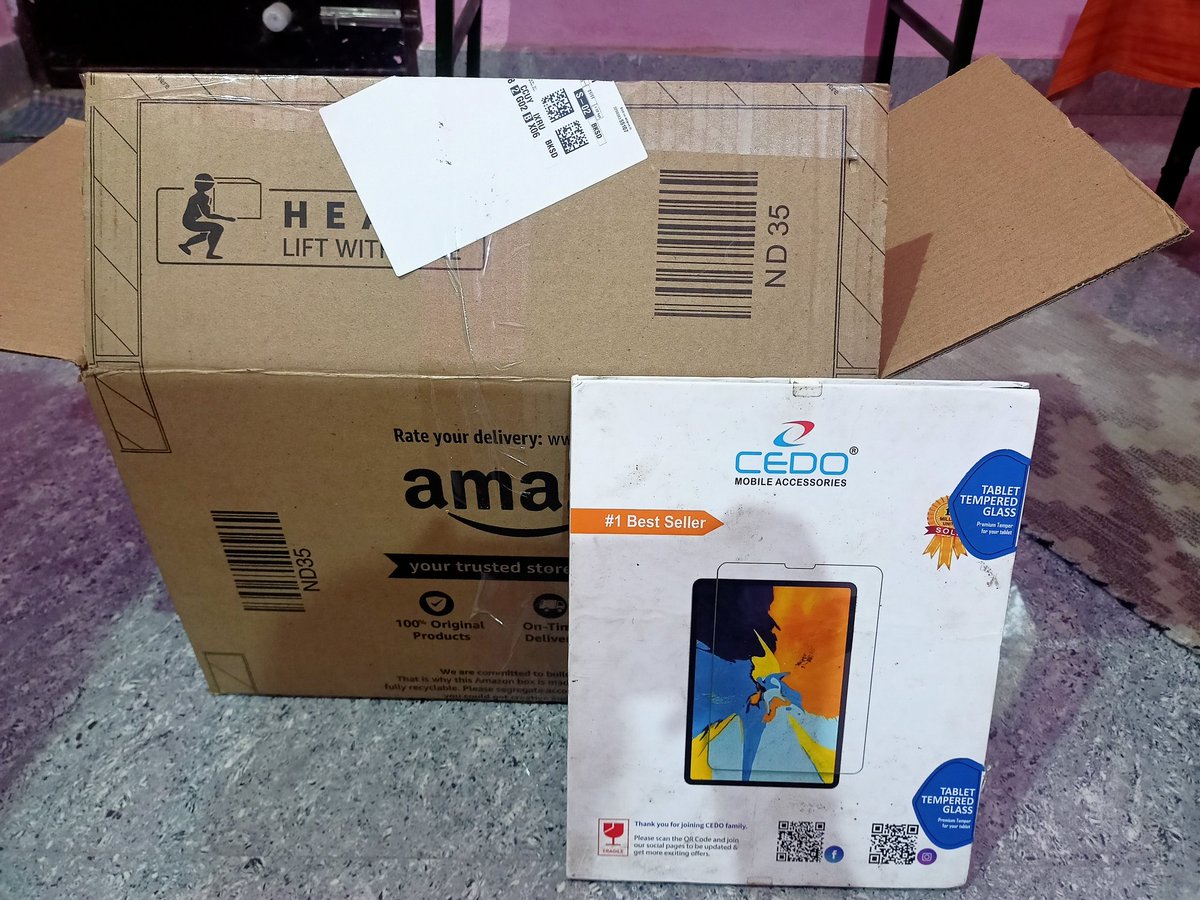 pushkararya2's tweet photo. @AmazonHelp @amazon i have ordered product and received one  wrong product and the other product is missing. It is pathetic and unprofessional to deliver the wrong product to your customer..
Kindly get me my product..and check your delivery channel..it doesn't seem fullproof!! https://t.co/3tQu39cXtt