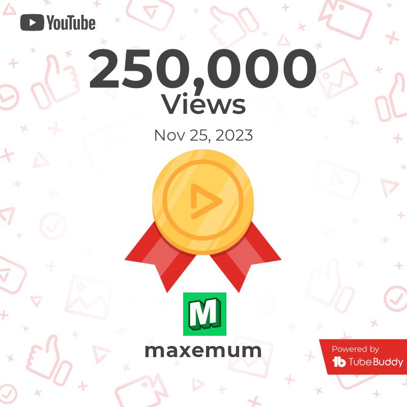 maxemumTV's tweet image. It's taken awhile but I've learned a lot along the way. #roadtopartner