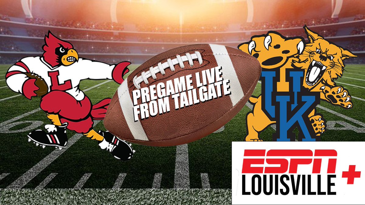 Nearly 12 hours to go until the *unofficial* Bourbon Bowl: @UKFootball at @LouisvilleFB. Listen along on @939TheVille and for additional LIVE coverage tune in, LIKE, & SUBSCRIBE on YouTube: youtube.com/watch?v=wMOFyl…