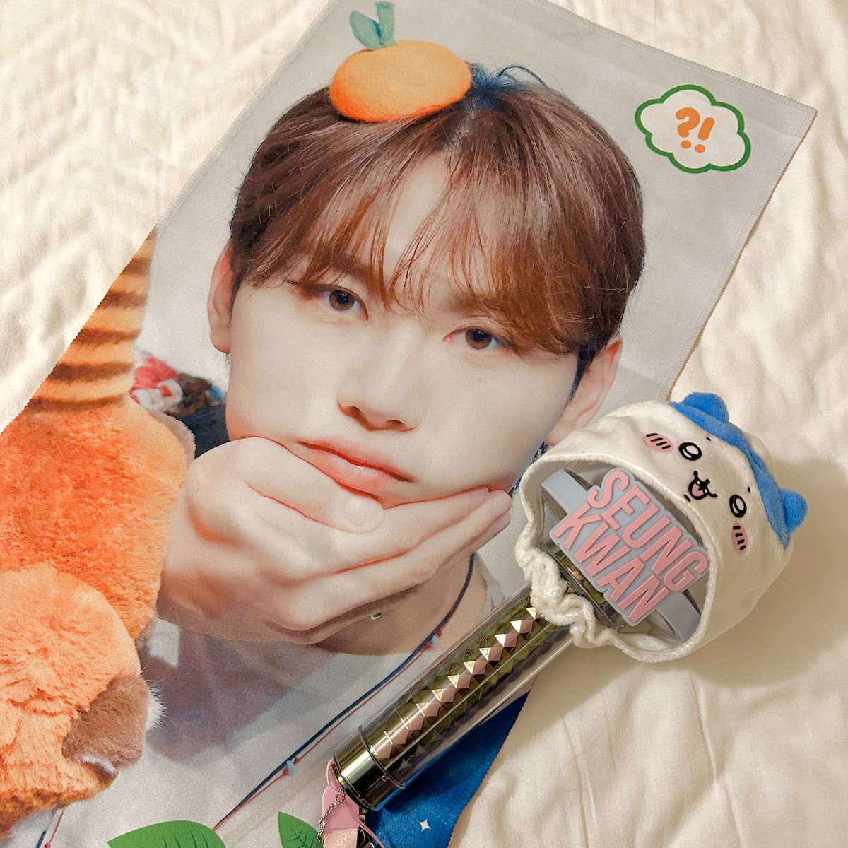 haniboon's tweet photo. 너무 귀여워〜🥹🧡보물이 또 하나 늘었어요✨swim_mind_ 님 고마웠습니다🙏🍊 https://t.co/q0KpBjkSzG