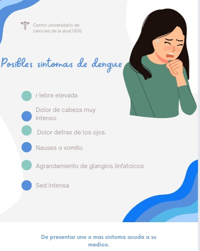 connaturalUDG's tweet photo. ¿Ya conoces los posibles síntomas de Dengue? Aquí te informamos....✨

Recuerda que es importante acudir a tu médico de presentar uno o más síntomas.🙏🏻

#Campañadeprevencion
#Dengue
#LENF
#UDG https://t.co/gPLeS2bAeV