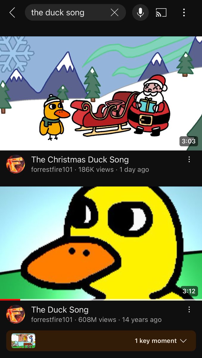 IcyVert's tweet photo. wake up babe a new duck song dropped 14 years later https://t.co/zGDRQ9nfTE
