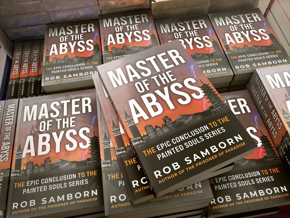 It's just a few more days until the release of Master of the Abyss, the conclusion to my historical thriller series, and the book is locked, loaded, and ready.

Master of the Abyss releases this Tuesday!

robsamborn.com

#booktwt #booktwitter #writerslift #read #books