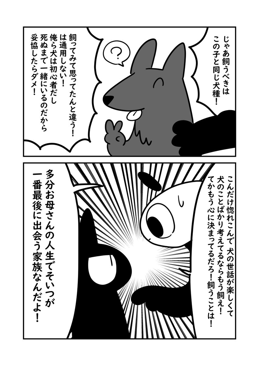 犬嫌いだった母が愛犬と出会うまでの話 2/2