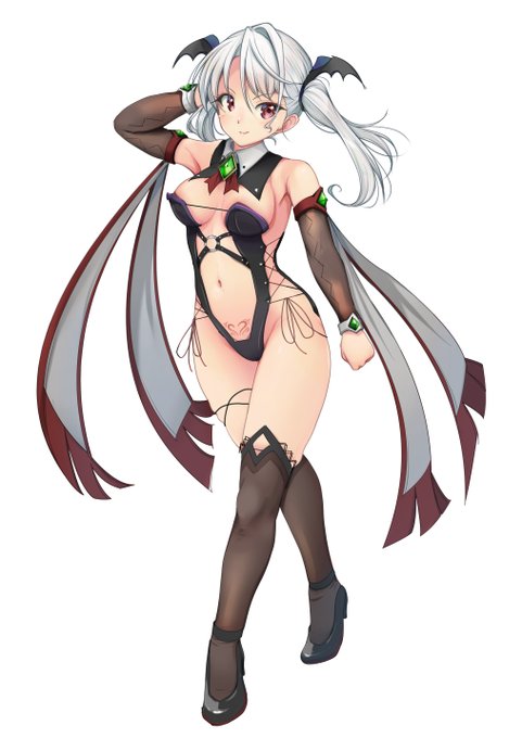 悪い子属性だから、変身後のナイトウォーカー的なやつになります。一人二役 