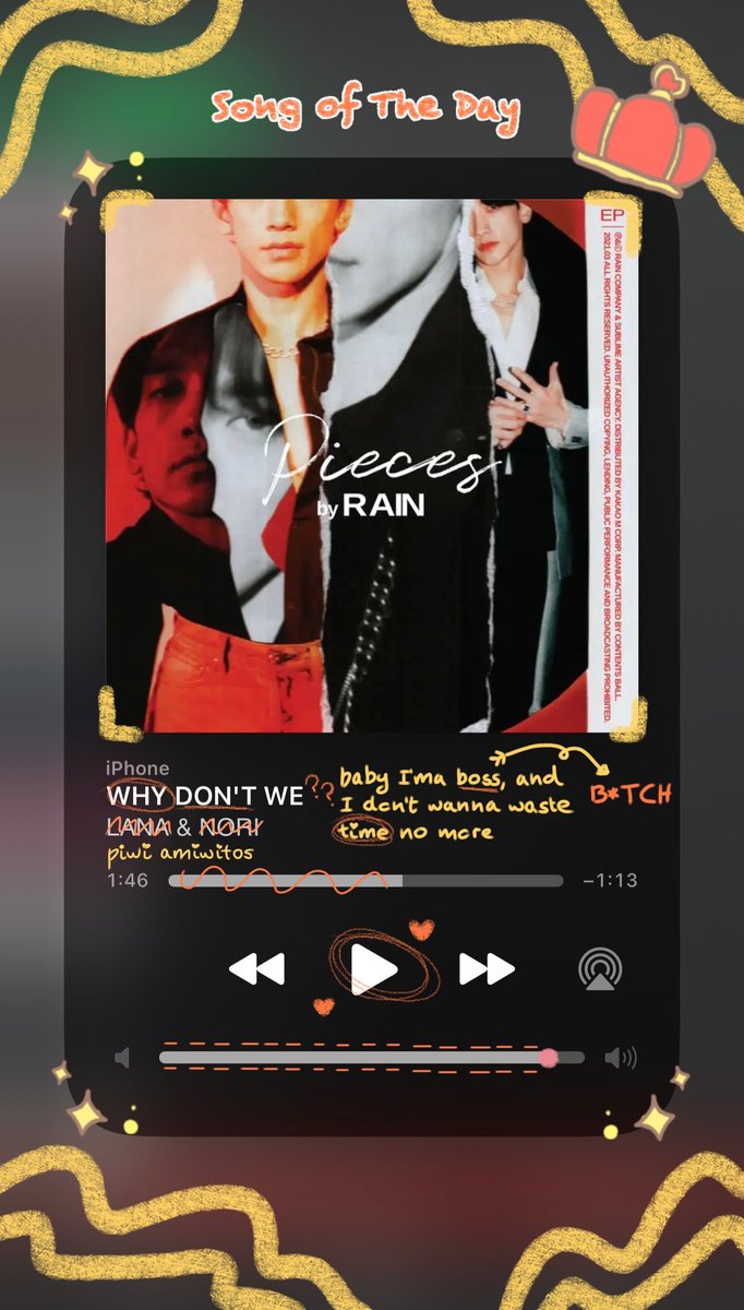 #選手𝐥ana𝑓𝕥ུ𝙽o𝚛𝕚 hicieron de las suyas al lanzar esta #𝚙iw𝕚·𝓈ön𝐠 e inevitablemente me he viciado con #ᥕ𝔥yꎺ𖥧𖡼𝔡o͞n𝕥·ᥕǝ la cual sonara hasta que nos aprendamos la canción a la perfección. 

𖤐𓏲🕷࣪ #kɑi ꩜ⴰ