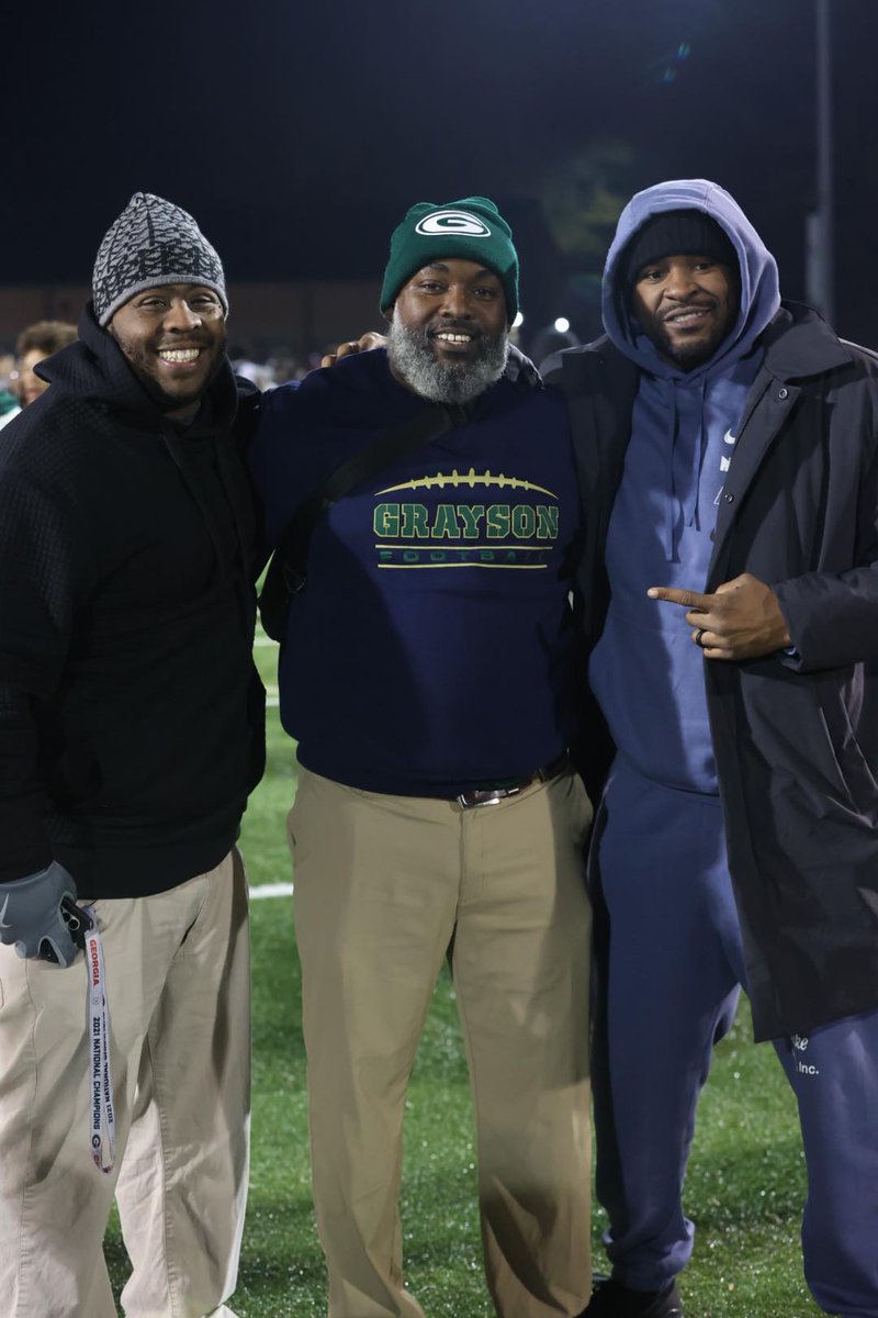 JB550576's tweet photo. Congrats tonight to my brother @TrellJones203 and his team the Grayson Rams on their big playoff win over Buford wolves 19 to 14 keep going and growing King! https://t.co/f1d1BfMfmY