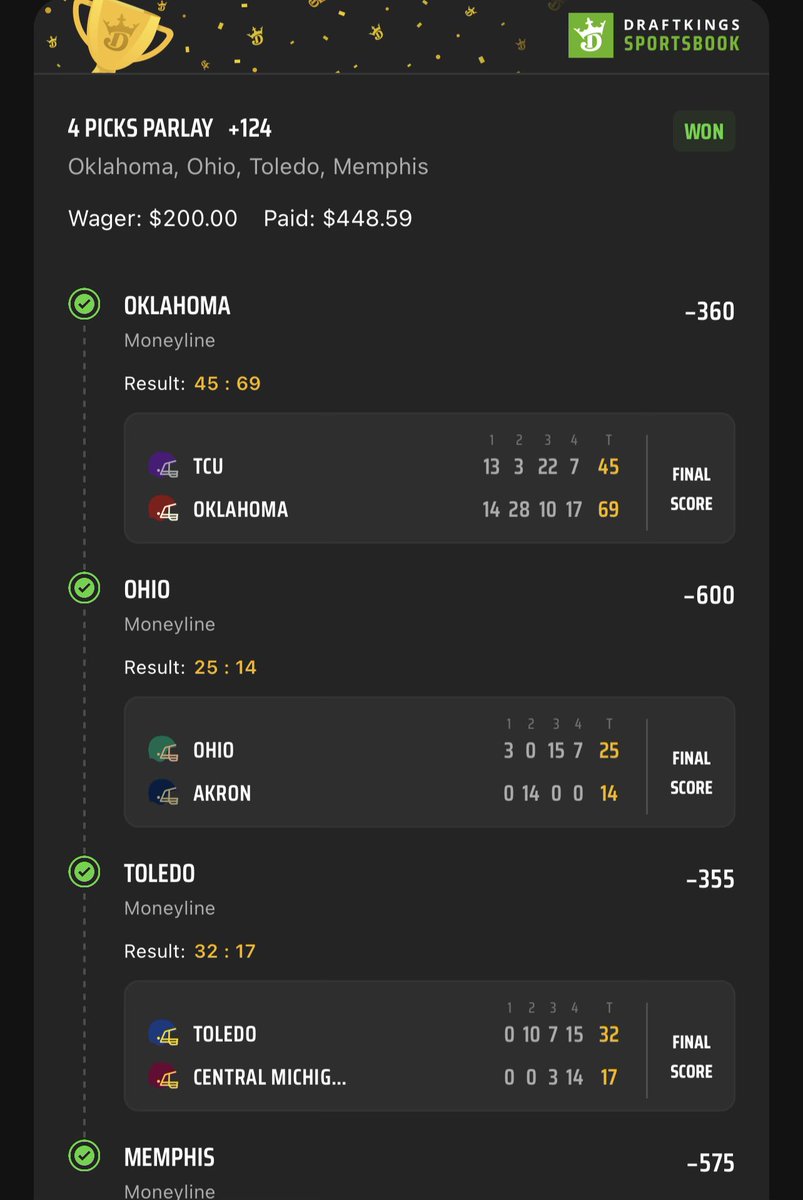 BTBSupport's tweet photo. Our guy @snowman_sports has been absolutely CRUSHING college bets! 

Over +60u so far in CFB 🚀🚀🚀

-115✅
-110✅
-105✅
+124✅
+351✅
+400✅
+563✅
+600✅

https://t.co/QGEbjzmrmI https://t.co/HFdMTni0eA