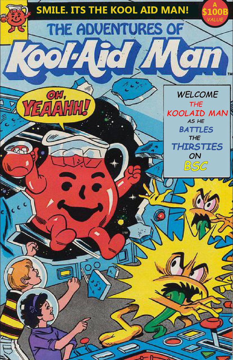 koolaidmancoin's tweet photo. Kool Aid Man Coin - the most refreshing addition to BSC ! 💧🍹

Picture this: a vibrant and dynamic digital coin that embodies the essence of fun, excitement, and nostalgia. Just like the iconic Kool Aid Man bursts through walls, our coin aims to break barriers and redefine the crypto experience.🚀

Here's why you should get on board with the Kool Aid Man Coin:

1️⃣Unique and Memorable: Inspired by the legendary mascot, our coin captures the spirit of childhood with an instantly recognizable image. It's a conversation starter and a symbol of truly standing out in the cryptocurrency market.

2️⃣Safe and Secure: Powered by cutting-edge blockchain technology, the Kool Aid Man Coin ensures your transactions are protected with robust encryption and transparent verification processes. Your financial security is our top priority.

3️⃣Community-Driven: Join a passionate community of Kool Aid enthusiasts and cryptocurrency enthusiasts who are excited to embrace this new form of digital currency. Together, we aim to create a vibrant ecosystem that fosters collaboration and growth.

4️⃣Rewarding: Holders of Kool Aid Man Coin will benefit from exclusive incentives and rewards. From nfts and staking opportunities to unique merchandise and events, we go the extra mile to treat our dedicated supporters like the true VIPs they are.

5️⃣Limited Supply: The Kool Aid Man Coin has a limited supply, which means its value can only increase over time. Seize this opportunity to be part of something special and potentially reap the rewards as the demand for this one-of-a-kind coin grows.

Are you ready to dive into a refreshing new world of cryptocurrencies? Embrace the Kool Aid Man Coin and join us on this exciting journey! Visit our website, follow us on social media, and get in early before this delicious coin takes the market by storm!

Keep following and updating KoolAid man latest news.

#KoolAidManCoin #CryptoRevolution  🚀💧
#Koolaidman #BSC