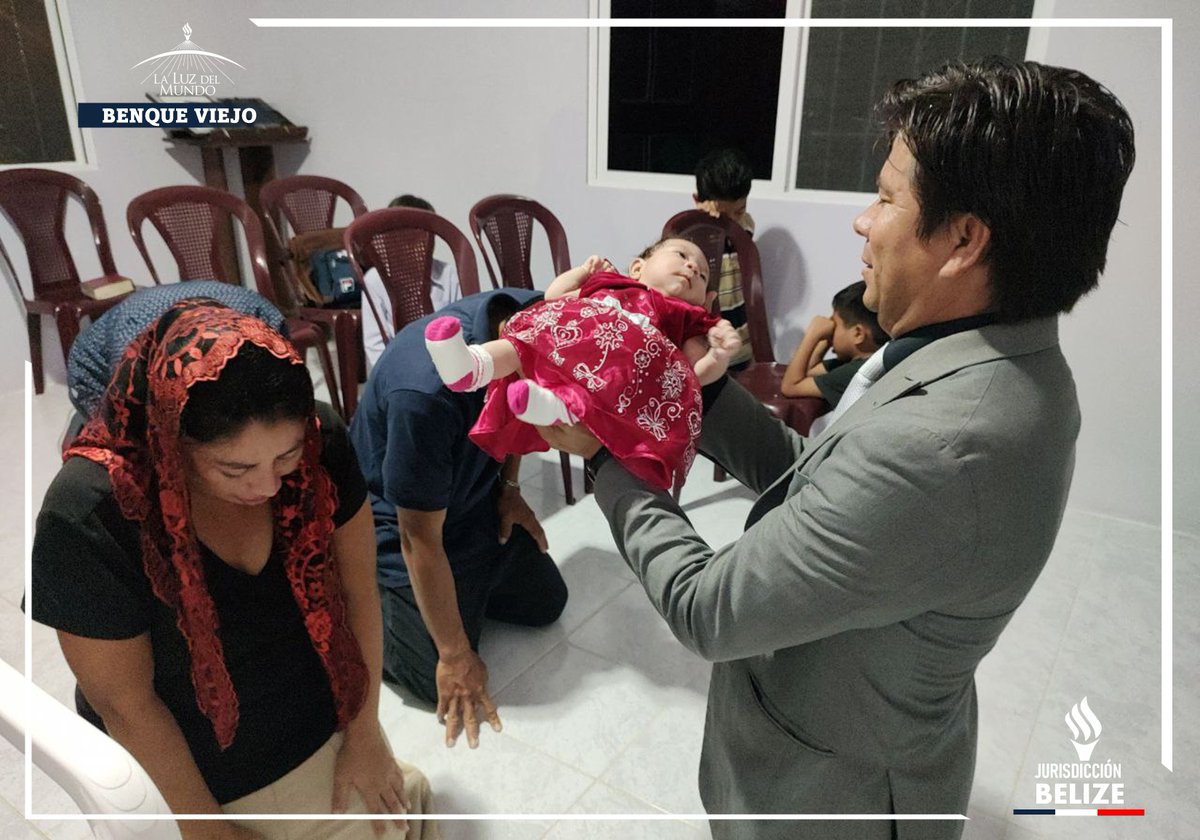 lldmbelice's tweet photo. PRESENTACIÓN DE SIMIENTA SANTA; BENQUE VIEJO
Los hermanos Densil y Dayana Hernández trajeron a su pequeña de 40 días de nacida Nazly Isabella Hernández a ser presentada ante de Dios y la santa iglesia con la autoridad Apostólica.

#LLDM #ElAmorNosUne #LLDMBelice #Seguimosadelante https://t.co/EpgSiEx718