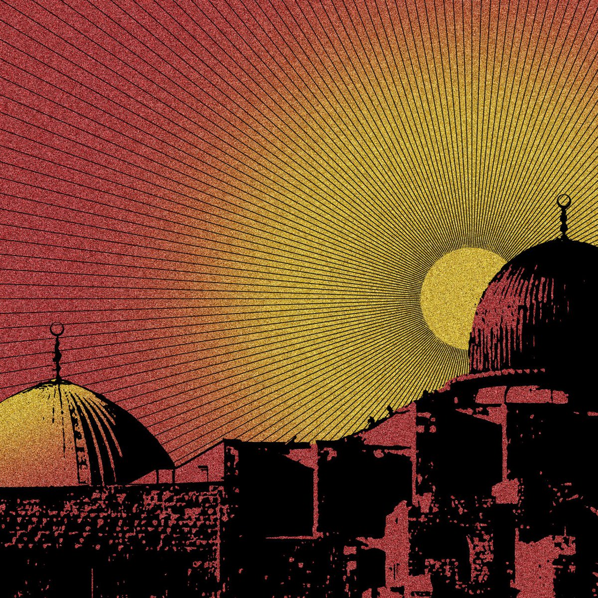 IsmailMaaish's tweet photo. Golden 
#AlAqsaMosque 
#GazaGenocide #Palestine #genocide #INK https://t.co/1ntQ2Og4XA