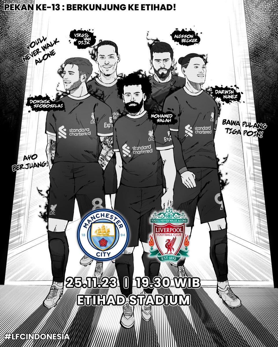 🚨 Edisi minggu ini sudah rilis, guys! 📖

#LFCIndonesia #MCILIV