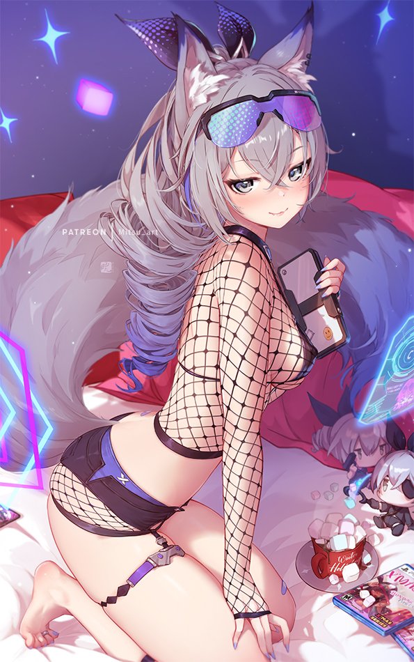 If you ask nicely, she'll bark for you.