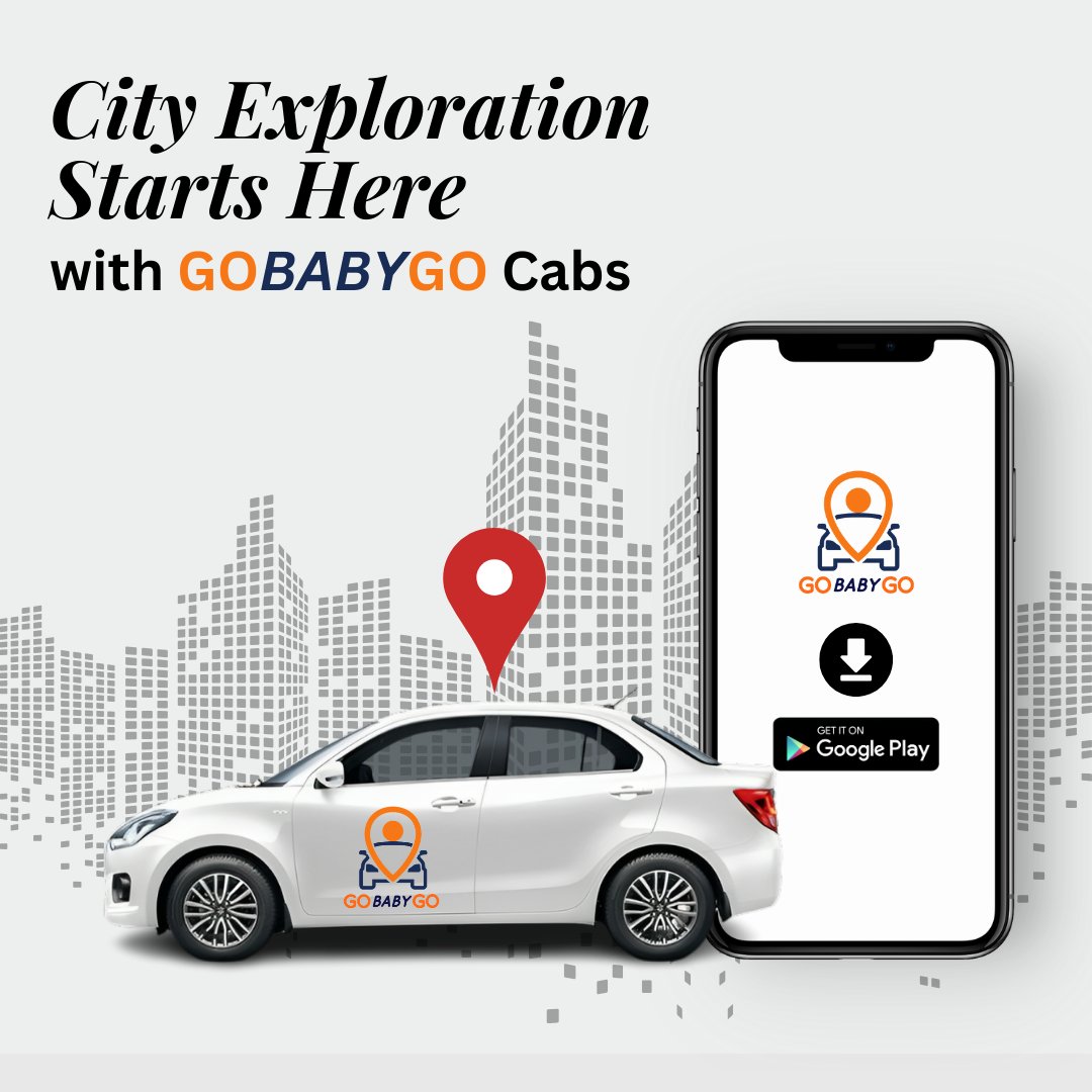 Explore the cities with Gobabygo cabs.
Download now: play.google.com/store/apps/det…

#gobabygocabs #CAB #gobabygo #car #comfort #autotaxi #onlinecab #cabservice #bookonlinecab #bookonlinecab #bookride #ride #journey #affordableride #QualityRides