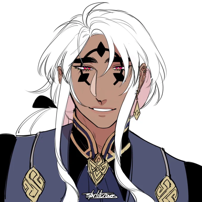 still working on my summoner oc redesign #oc #fireemblem #feh