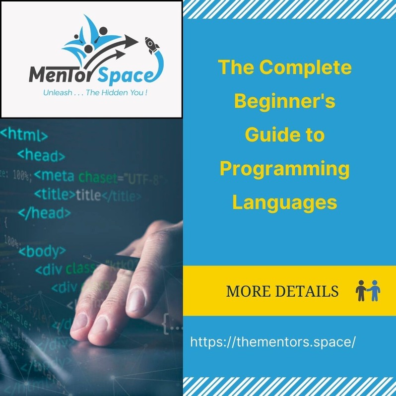 space_mentor's tweet image. The Complete Beginner's Guide to Programming Languages
#codingFundamentals, #computerProgramming, #ImportanceOfLearningProgrammingLanguages, #programmingLanguage, #softwareDevelopment, #TipsStartedWithCoding