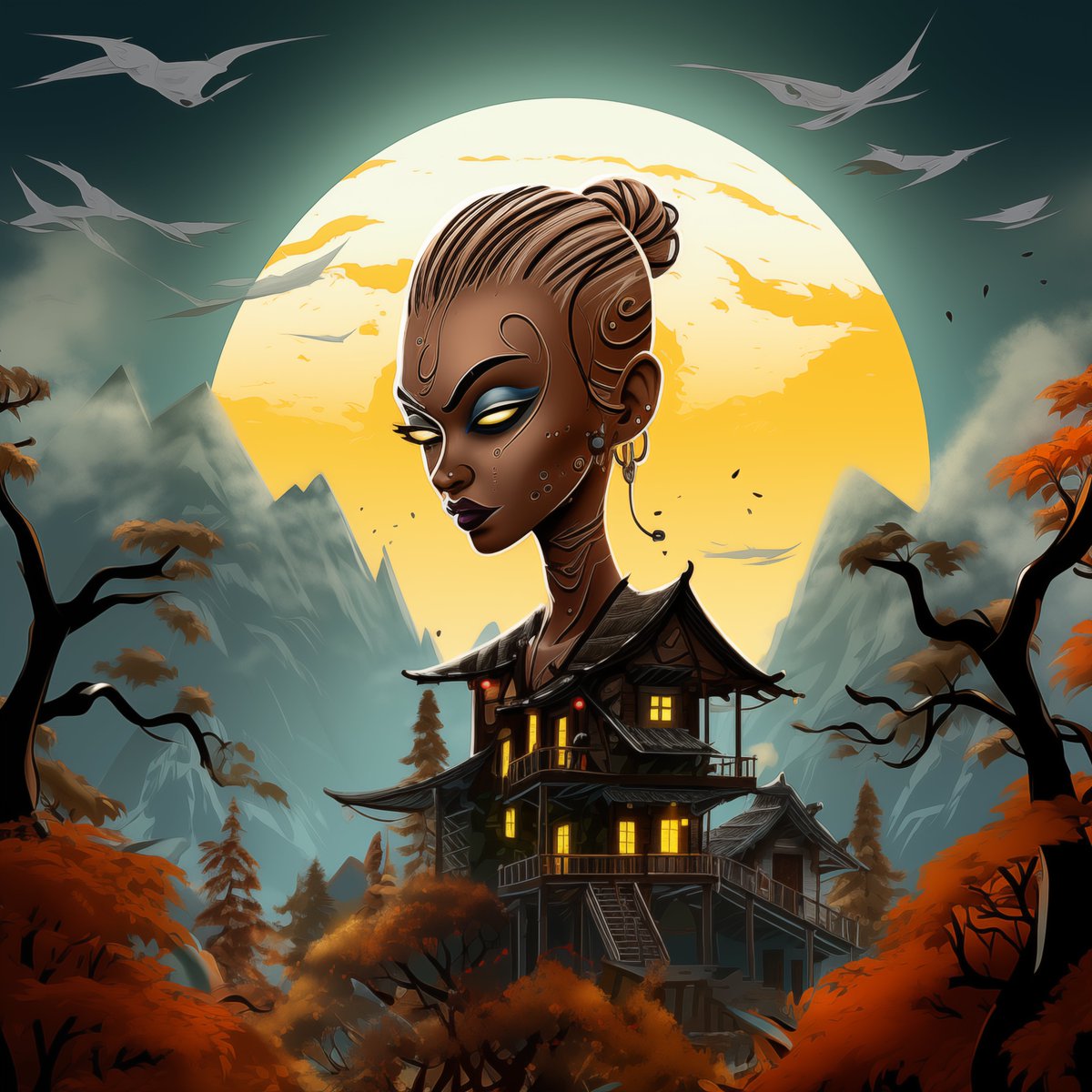 Hidden World
A mysterious place where everyone draws inspiration for their souls. Finding the way to this place is not for everyone.
Available on <a href="/opensea/">OpenSea</a> 
opensea.io/assets/ethereu…