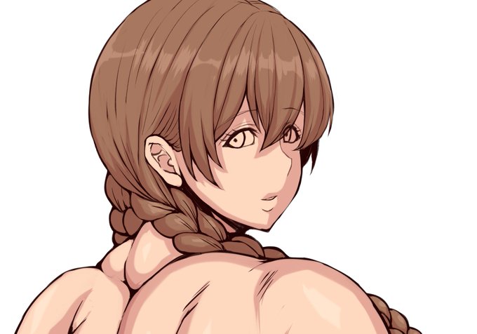 とりあえず今制作してるのはこの二人がビーチを並び歩いている絵
超デカケツが並んで壮観 