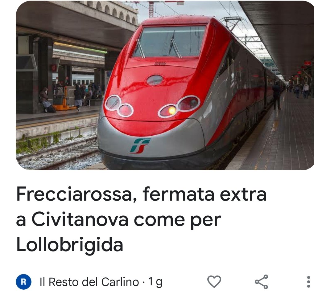 Voi, penta grullo PDEMENTI, grazie alle stronzate che dite quotidianamente,sparirete.
#frecciarossa fa fermata extra a Civitanova per dare possibilità ad un viaggiatore di non perdere la coincidenza.
A proposito il beneficiato non era #Lollobrigida!
Miserabili buffoni!