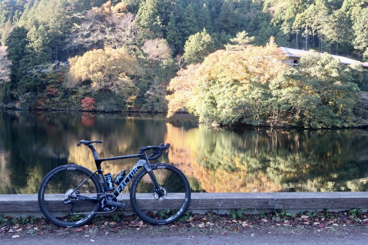 Tsuyo244T's tweet photo. 先週と同じルートをホイール替えて走ってきた。
 #factorostrovam 
@Trisports_Cycle https://t.co/nw52aB8Iqr
