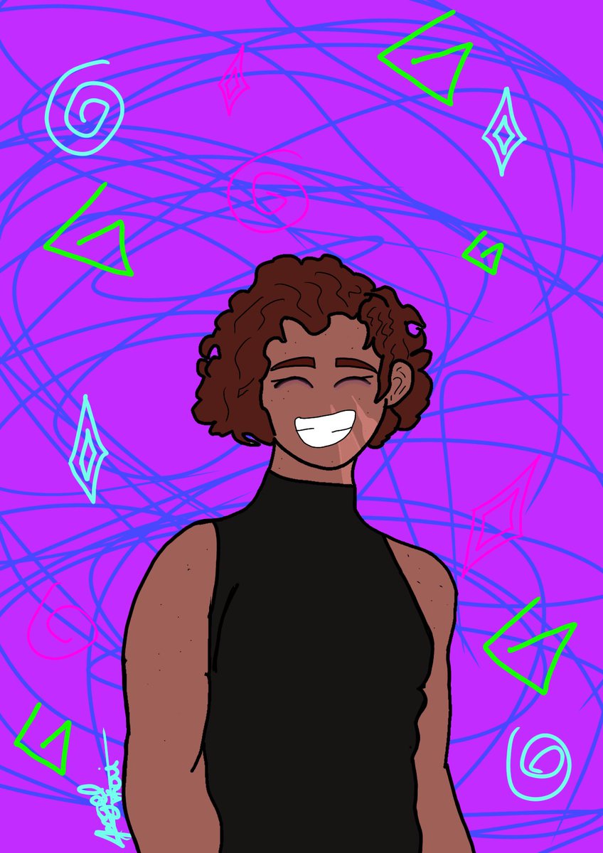 MoonAngel_X's tweet photo. #posmortemrpg tô indo dormir nas deixando uma arte da Missy aqui. 

Minha playlist deu a doida enquanto eu desenhava, aí começou a tocar Julie and the Phantoms e a voz da Mads me lembro a da Naju, larguei o desenho que eu tava fazendo e comecei esse. https://t.co/GTTH3Y9BLA