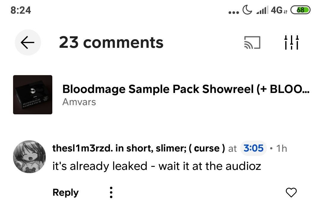 NICE, it’s already leaked. Thank you everyone for support us, for sure showdown will be our last riddim release on Amvars. I fucking can’t handle it.