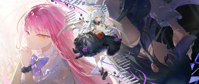 「assault rifle white hair」 illustration images(Latest)