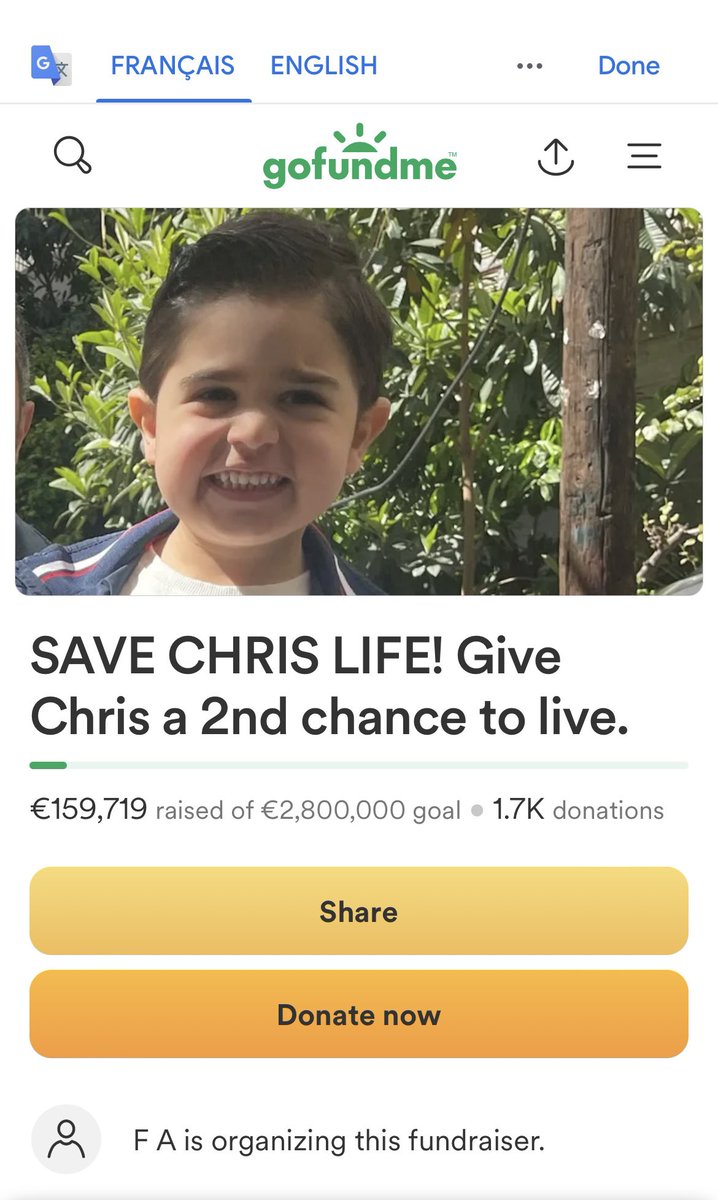 Salah_Halawi's tweet image. ما عم بتخيّل في ابرة حقها ٣ مليون دولار. 

يعني عندك تأمين متل Bupa و Cigna  او بيّك معو عشرات الملايين بتزمط. غير هيك المرض حتمي إذا ما تأمّن العلاج. 

جارنا صارت معو بعمر ال٤٥. ما بتتخيلوا شو بيعمل بالإنسان. مرض Muscle dystrophy 

يا ريت شي حساب فعّال (محطة إعلامية، صحفي، فنان،…