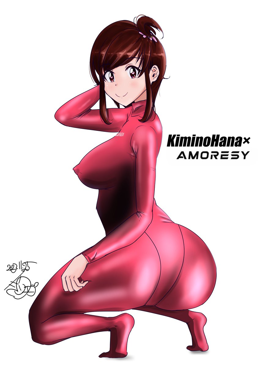 おhanaちゃんにもAMORESYのウェアを着てもらいました!
@AMORESY_GM 