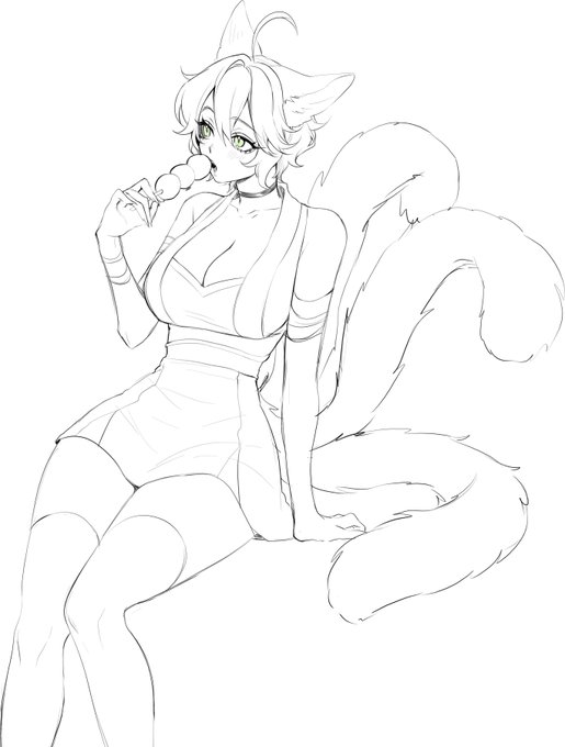 weekend doodle  oc youko