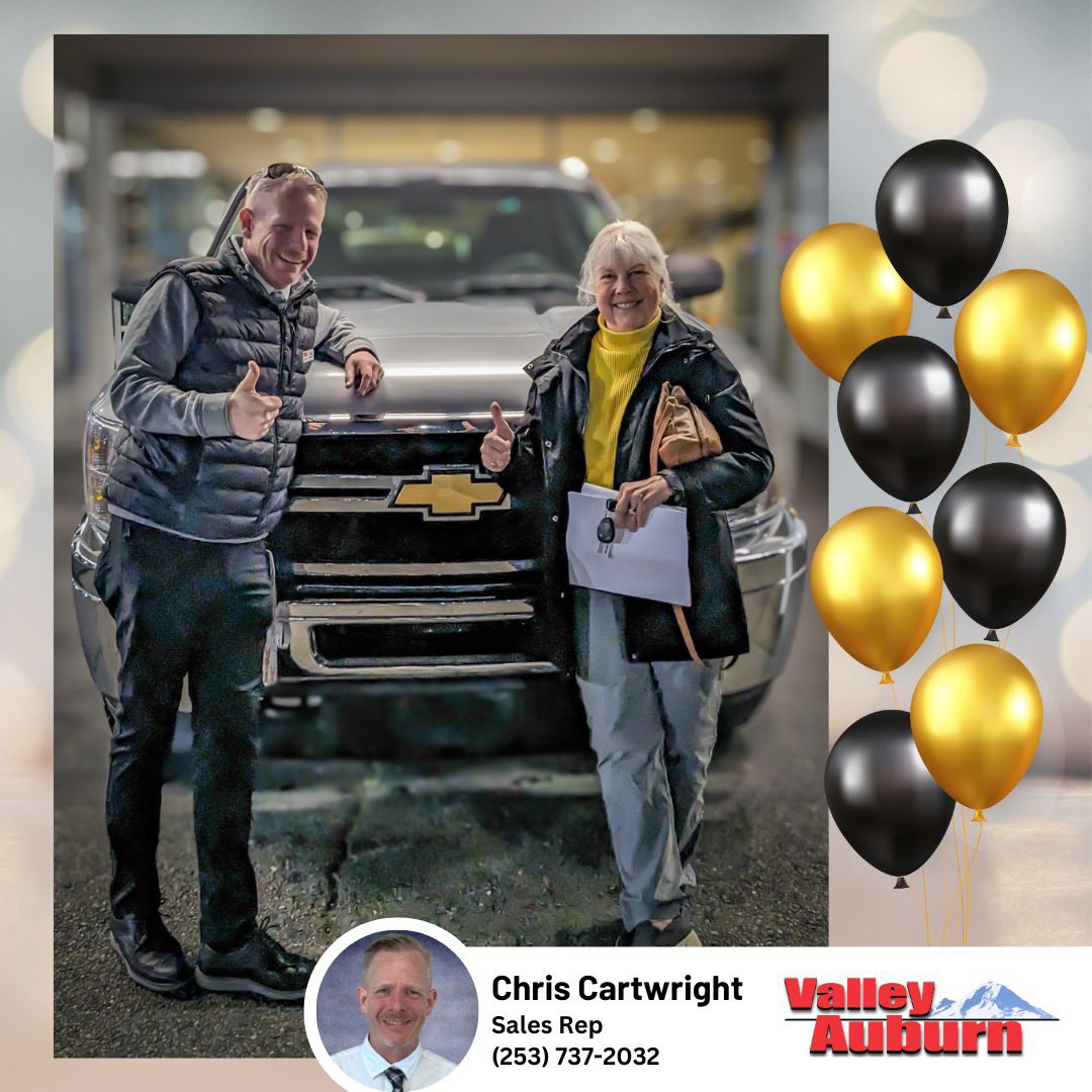 Valley_GMC's tweet image. #CustomerAppreciation Congrats to Bari! She is ready to hit the road in her Chevy Silverado 2500HD! 🚚

🛣️ #ChevyPower #Silverado2500HD #ValleyBuickGMC #Buick #GMC #Auburn #OnTheRoadTogether #TruckCenter #TruckShopping #TrucksForSale #BlackFridayDeals #HolidaySavings