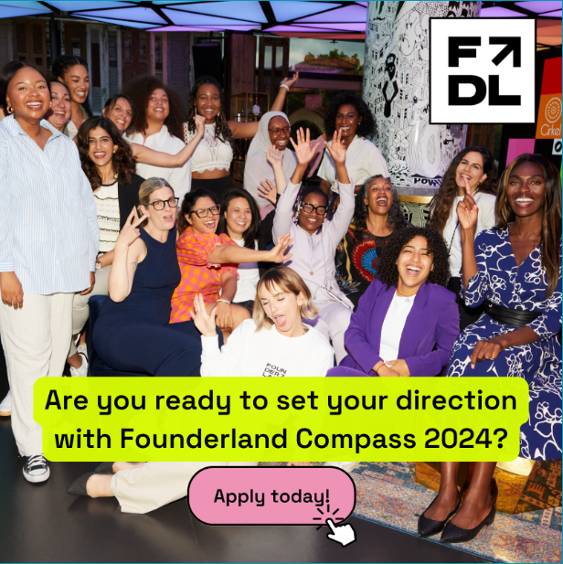 opportunitiesfy's tweet image. FINAL CALL🌟 Join Compass by Founderland 2024! 🚀
✨ Premier accelerator for #WomenofColor #entrepreneurs in #Europe.
✨ Navigate biases in pitches and negotiations.
✨ 6-week online program
✨ Live Demo Day in Berlin
Apply by Dec 1 shorturl.at/hkpJ9

#tech4good #technology