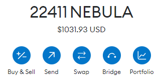 bryanpace1's tweet image. claimed revenue share by staking $NEBULA