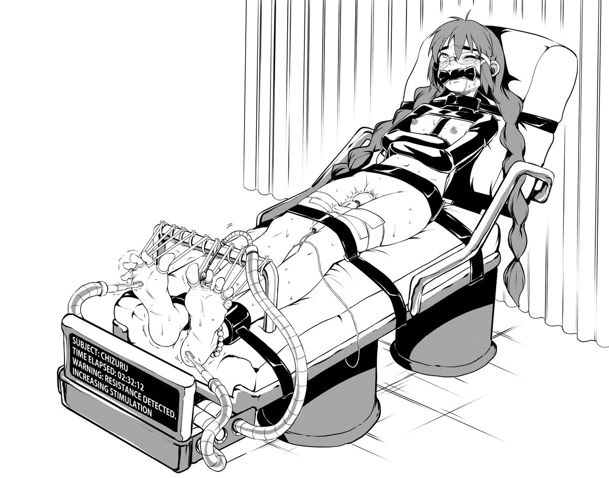 MrGagFoot's tweet photo. A few years ago I commissioned a sequence showing Chizuru's silly little resistance to a certain machine!

It was a good effort, but time always wins! Sorry Chizuru!

You can find the rest of the versions here:
https://t.co/pADp7aEW91

Drawn by Eudetenis!
https://t.co/QRYaD23EVY https://t.co/fCGww4WKOP