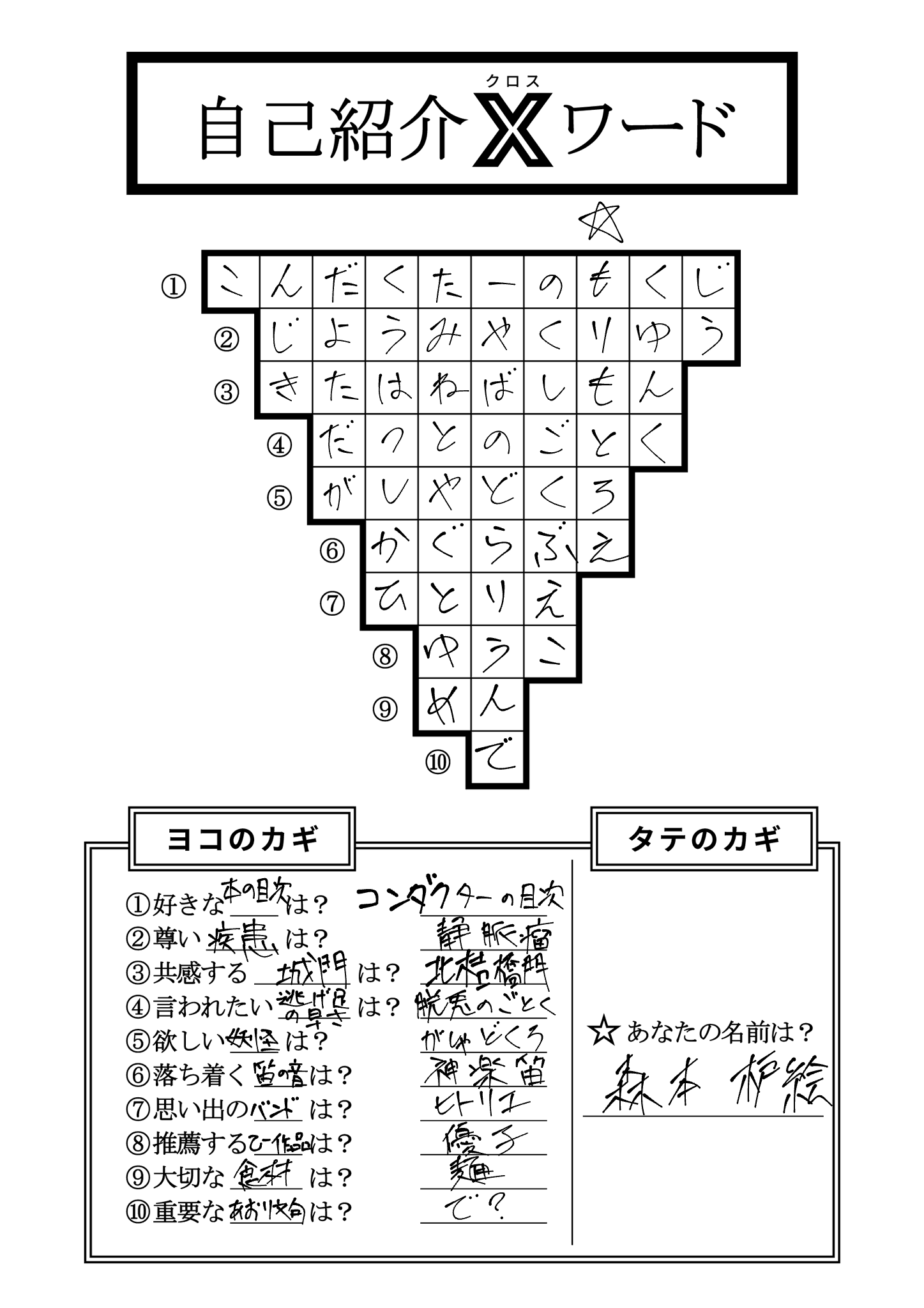 2025年ファッション福袋 自己紹介クロスワード - X / Search フラワー・リース