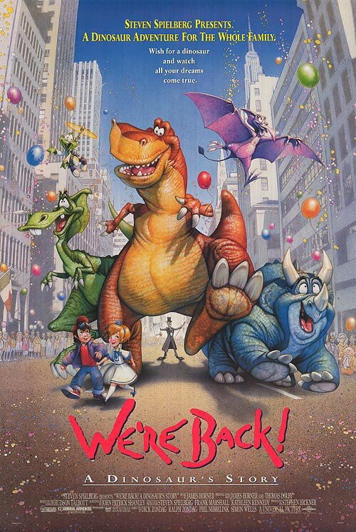 🎬MOVIE HISTORY: 30 years ago today, November 24, 1993, the movie ‘We’re Back! A Dinosaur’s Story’ opened in theaters!

#JohnGoodman #ReneLeVant #FelicityKendal #CharlesFleischer #JayLeno #WalterCronkite #YeardleySmith #MartinShort #RheaPerlman #JuliaChild #KennethMars #JoeyShea