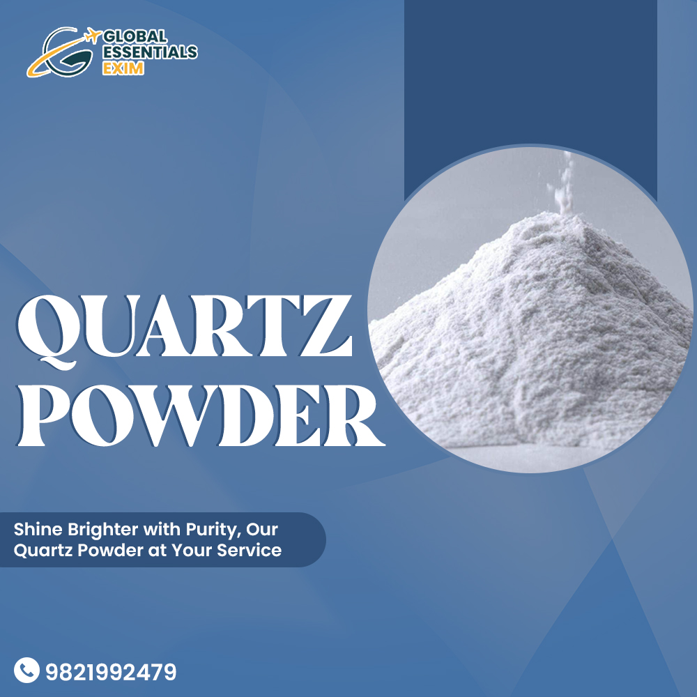 GlobalEsentials's tweet image. Our dependable supply of #quartzpowder is characterized by its purity consistency. Sourced from trustworthy suppliers, we offer this powder at the best value to our valued clientele.
Call us at 9821992479 for #wholesale queries.
#exporter #dealer #distributor