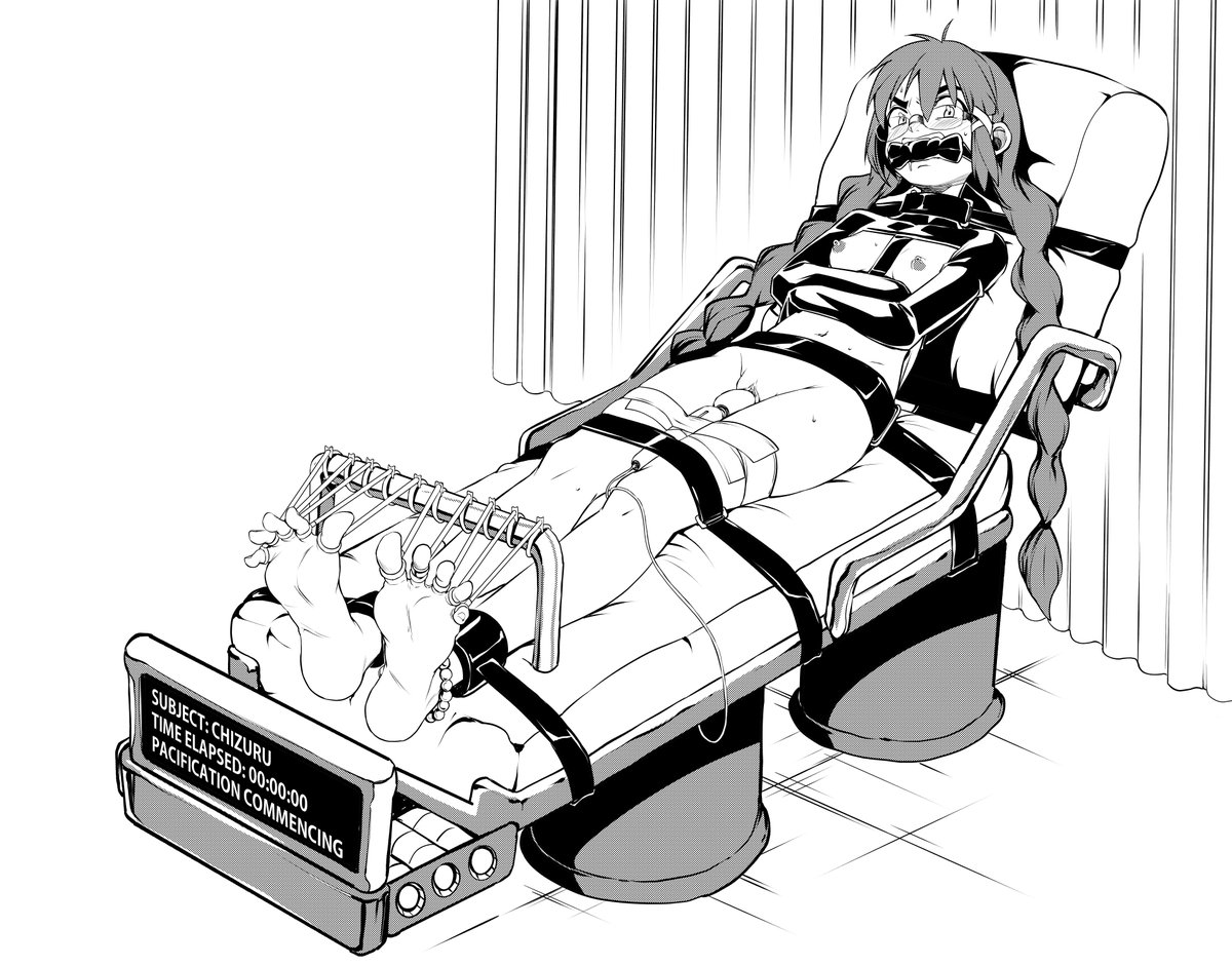 MrGagFoot's tweet photo. A few years ago I commissioned a sequence showing Chizuru's silly little resistance to a certain machine!

It was a good effort, but time always wins! Sorry Chizuru!

You can find the rest of the versions here:
https://t.co/pADp7aEW91

Drawn by Eudetenis!
https://t.co/QRYaD23EVY https://t.co/fCGww4WKOP