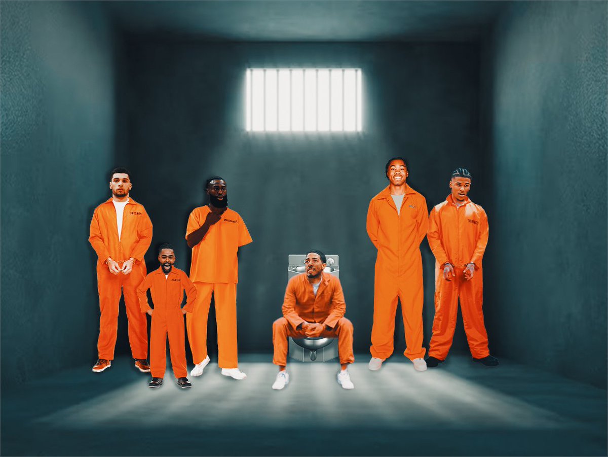 first look at jaylen browns arrival at azkaban late friday night. no official reports on what happened to his left arm during transition to the facility however there are reports that longtime inmate d'angelo russell is willing to volunteer information on the incident.