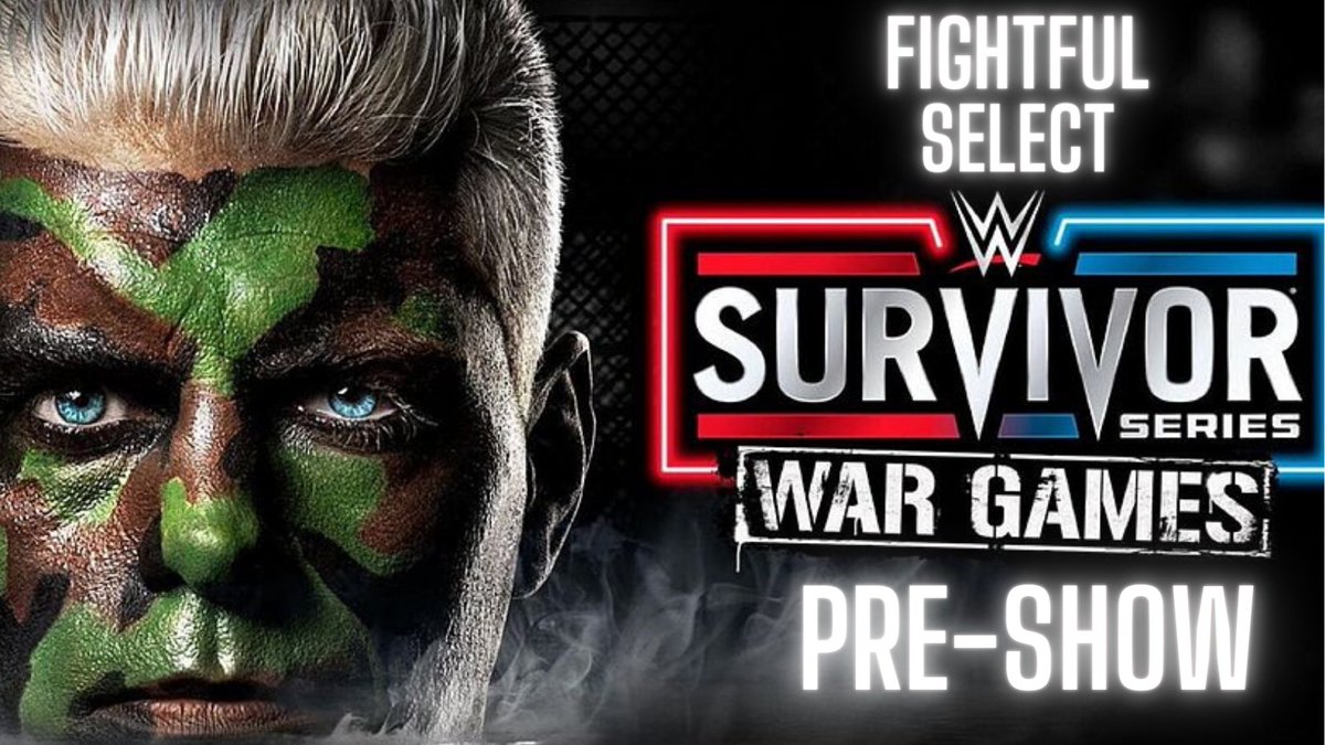 Tomorrow at 2 PM EST on @FightfulSelect. Join us for the #WWESurvivorSeries FIGHTFUL SELECT Pre-Show! I will be joined by @Maggie_IK, @MarkOrderPod's Ryan, @BR_Doctor, and possibly others! We will preview & predict #SurvivorSeries