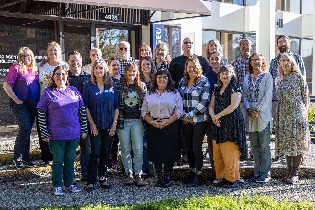 arobi89's tweet photo. Had a great week with the BCGEU Comp 12 family this week in Burnaby. I am so proud of the work that everyone is doing for Admin Professionals across BC, and I’m so ecstatic to be working with them to help grow the union in NW BC! https://t.co/ZTtkmji8zB