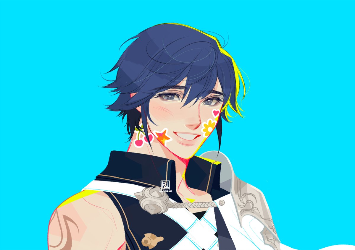 クロム(FE覚醒) 「a chrom comm!! I haven't played a single」|mhai @ opening emergency c🍊mms!のイラスト