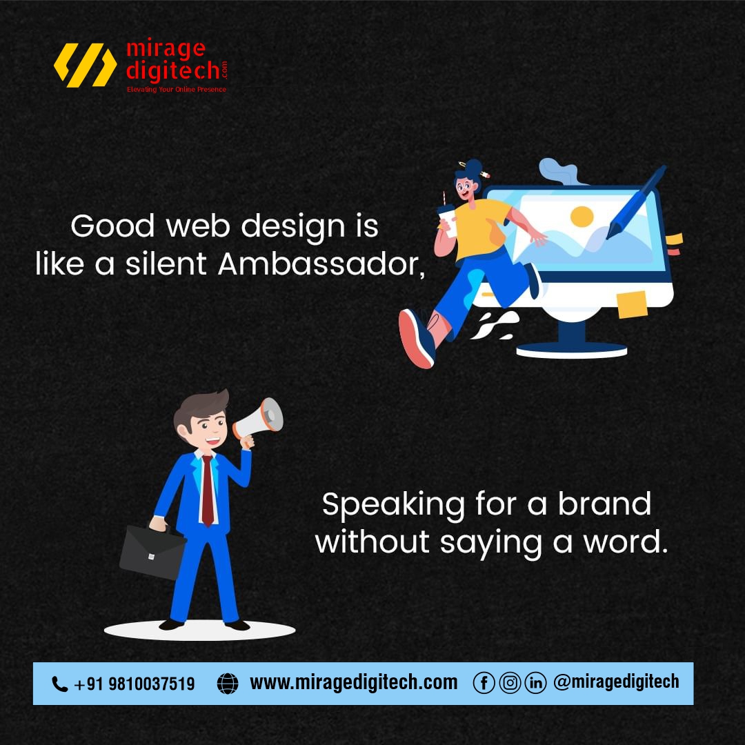miragedigitech's tweet photo. 🌐 Elevate your online presence with Mirage Digitech's unparalleled web design excellence! 🎨
#DigitalTransformation #WebDesignExperts #DigitalStrategy #OnlineBusiness #WebDevServices #freeconsultation #WebDesign #DigitalSuccess #WebSolutions #Digitalmarketing #SocialMedia https://t.co/X4NnyLKdoy