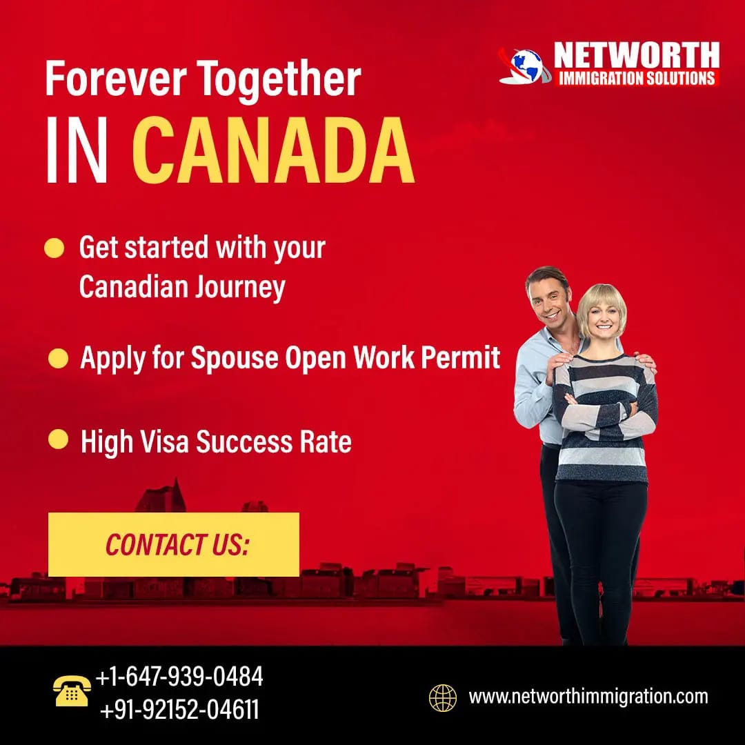 NetworthCo's tweet image. Forever Together In Canada🍁

• Get started with your Canadian Journey
• Apply for Spouse Open Work Permit
• High Visa Success Rate  
.
#networthimmigrationsolutions #spouseopenworkpermit #sowp #spousevisa #spousevisacanada #spousalsponsorship #bhfyp #viralpost #trending