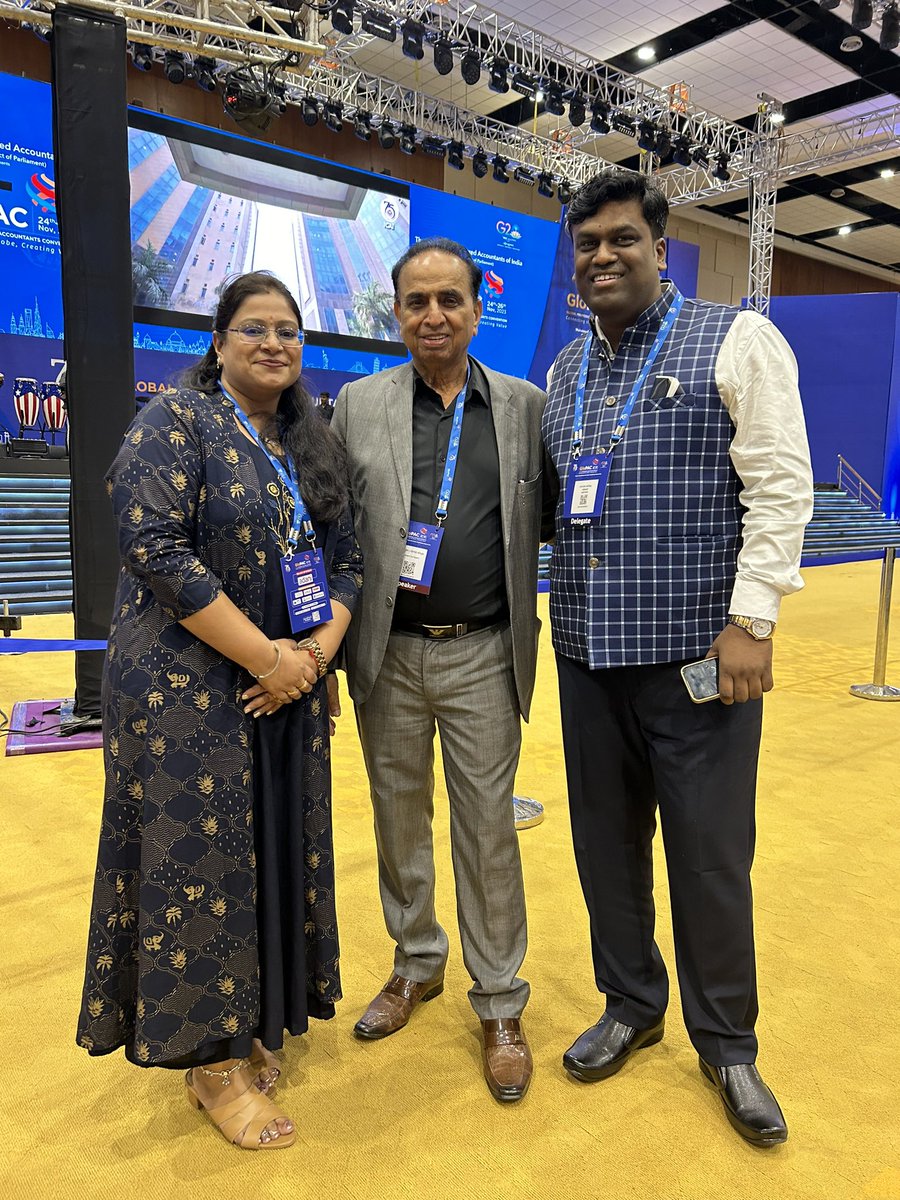 PiyushGoelKumar's tweet photo. Attending a life changing event organised by @theicai #ICAIGloPAC https://t.co/m9dhZmAVZq