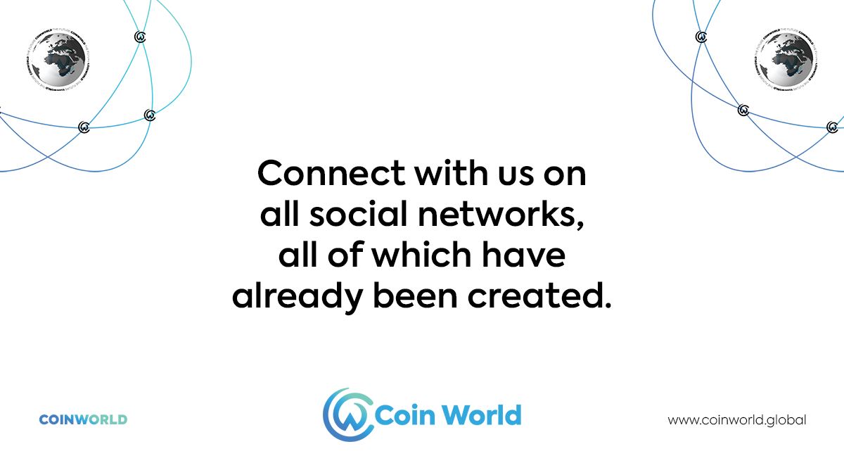 🌐 All Social Networks have already been successfully created!

In our Linktree you will find all the Links of the networks. Our project goes further and features TikTok in addition to all others, Check it all out at the Link below.

🔖 linktr.ee/coin_world