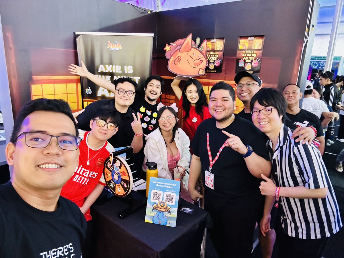 We are still here at the @YGGEvents Games Expo at Samsung Hall.

Visit the <a href="/AxieInfinity/">Axie Infinity</a> Booth and get a chance to win some merch, stickers, random axies and Summer Axies! ❤️