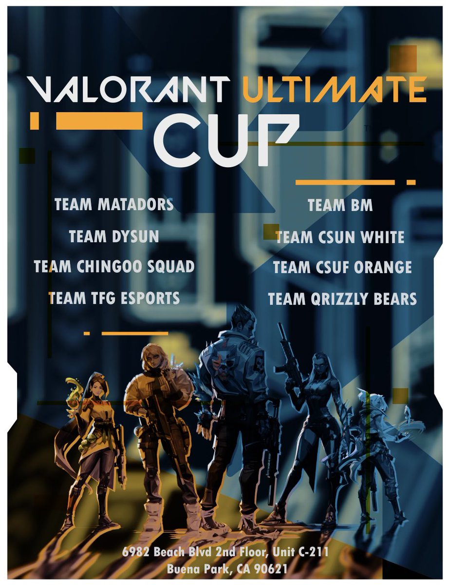 UltEsport's tweet photo. ‼️TOMORROW STARTING 12PM PST‼️
You can watch these 8 teams compete for $1000🤑
Who will win?! Find out by coming in house to Ultimate Esport at The Source OC or tune in while watching our stream on Twitch @ ultimateesportofficial!!
See you there ;)) https://t.co/gTaQR06rqH