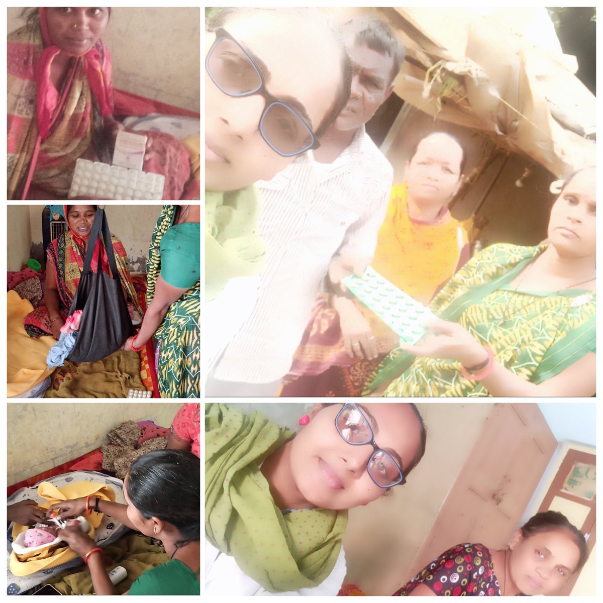 TB દર્દી અને પ્રસુતિ બાદની ગૃહ મુલાકાત દરમ્યાન માતા અને બાળકની સારસંભાળ સ્તનપાન નું મહત્વ સમતોલ આહાર શારીરિક સ્વચ્છતા જોખમી લક્ષણો વિષે સમજ આપી <a href="/BhanubenMLA/">Bhanuben Babariya</a> <a href="/DDO_Kheda/">DDO KHEDA</a> <a href="/CMOGuj/">CMO Gujarat</a> <a href="/NHMGujarat/">NHM Gujarat</a> <a href="/irushikeshpatel/">Rushikesh Patel</a> @GujHFWDept <a href="/devusinh/">Devusinh Chauhan</a> <a href="/MoHFW_INDIA/">Ministry of Health</a> @ECDC_TB <a href="/sanghaviharsh/">Harsh Sanghavi</a> <a href="/NtepGuj/">TB Mukt Bharat - Gujarat</a>